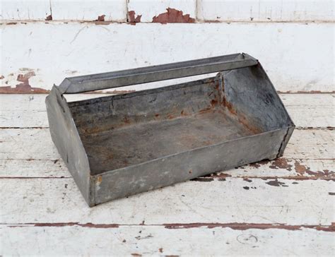 small metal tray box|small galvanized metal tray.